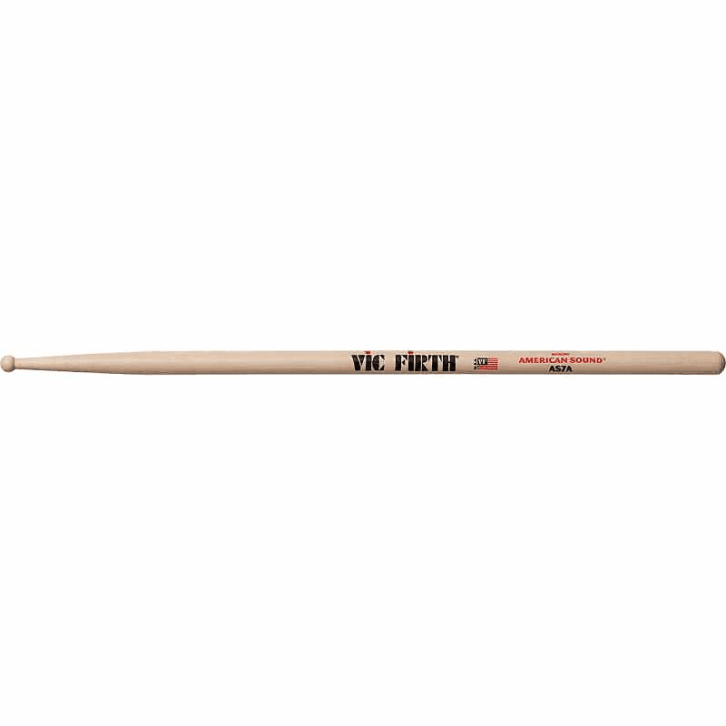 VIC FIRTH AS7A - AMERICAN SOUND HICKORY 7A OLIVE RONDE
