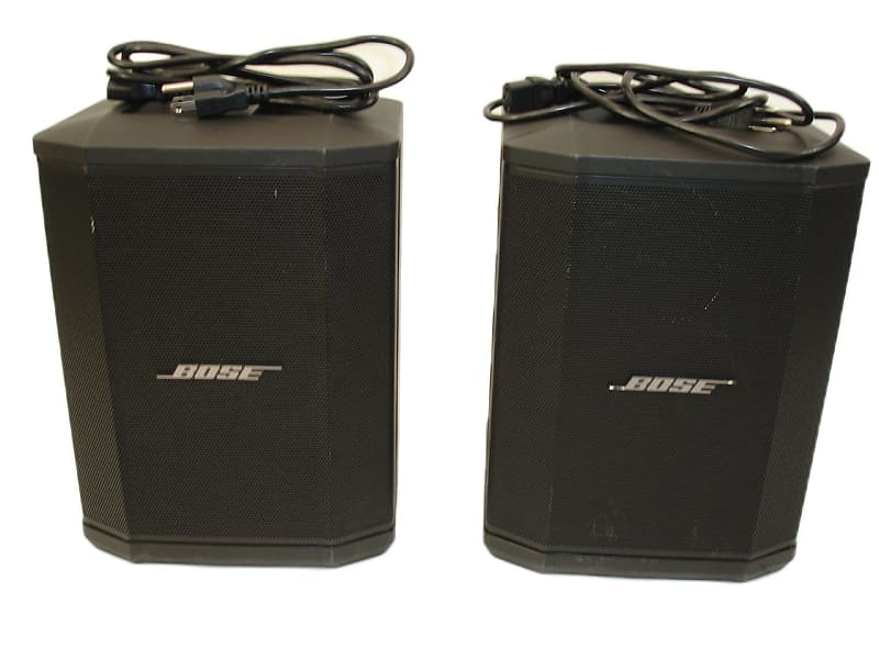 Bose S1 Bluetooth Battery Powered PA Speakers with T8S ToneMatch Mixer