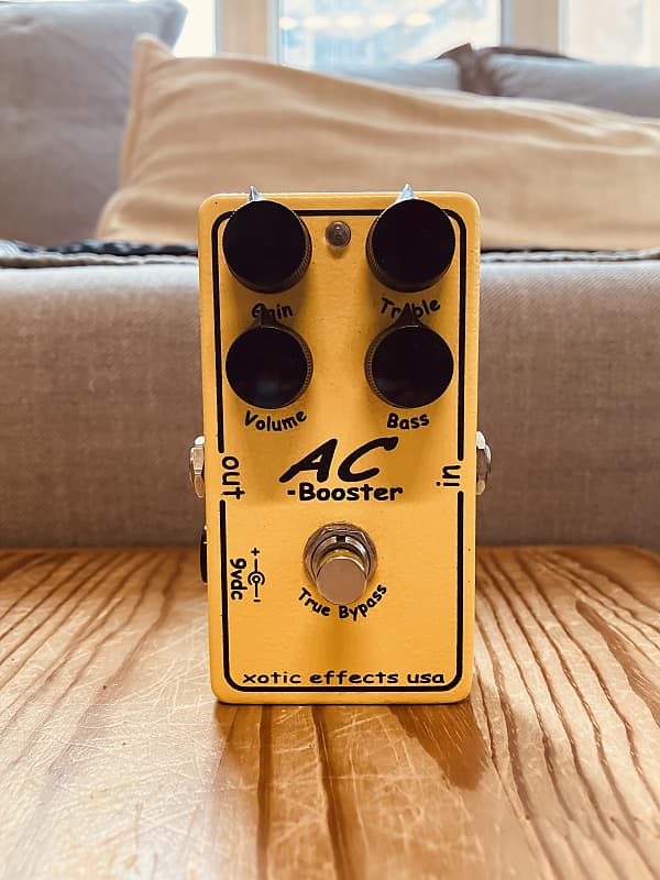 Xotic AC Booster 2010s - Yellow
