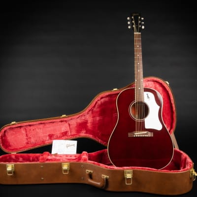 2022 Gibson '60s J-45 Original - Wine Red | All Solid USA Montana Slope Shoulder Dreadnought Acoustic Guitar | COA OHSC for sale