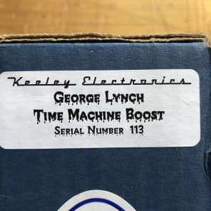 Keeley Electronics George Lynch Time Machine Boost 2005-2010