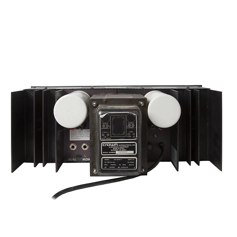 Crown DC 300A Series II 2-Channel Power Amplifier | Reverb