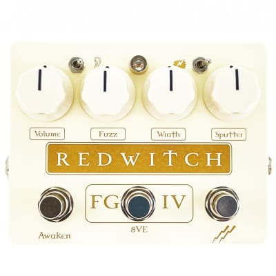 Reverb.com listing, price, conditions, and images for red-witch-fuzz-god-iv