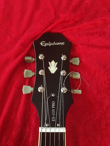 Epiphone ES-335 Pro Limited Edition - Neck Binding, Block Inlays
