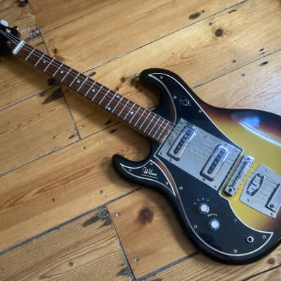Late 1960s  / 1970s Wilson ( WEM ) Sapphire Electric Guitar Left Handed for sale