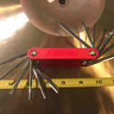 CruzTools GrooveTech Drummer Composite Body Multi-tool key hex wrenches GTDMT1 Great Gift!