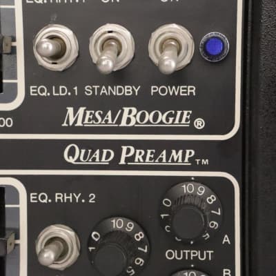 Mesa Boogie Quad Preamp Rack Tube Guitar Amp Mark IIC III Wendy & Lisa #37075 image 17