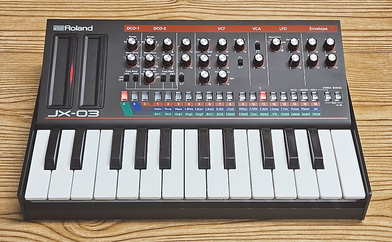 Roland JX-03 Boutique Series Synthesizer Module with K-25m
