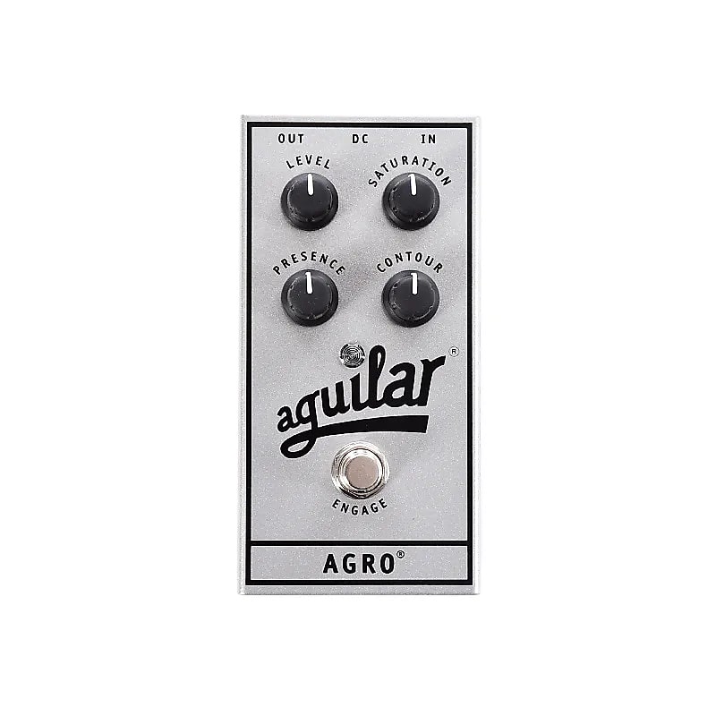 Aguilar AGRO Bass Overdrive Silver 25th Anniversary Edition image 1