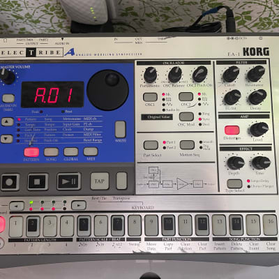 KORG ELECTRIBE A EA-1 Analog Modeling Synthesizer with power supply