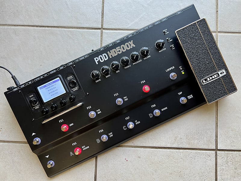 Line 6 POD HD500X Multi-Effect and Amp Modeler | Reverb