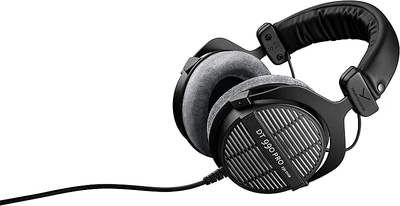 beyerdynamic DT 990 Pro 250 ohm Over-Ear Studio Headphones For Mixing, Mastering, and Editing image 1