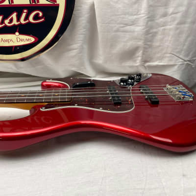 Fender American Original '60s Jazz Bass 4-string J-Bass with COA & Case 2018 - Candy Apple Red / Rosewood fingerboard image 13