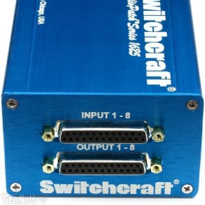 Switchcraft Studio Patch 1625 16-point TT - DB25 Patchbay image 4