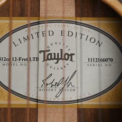Taylor 412ce 12Fret Limited 2016 image 12
