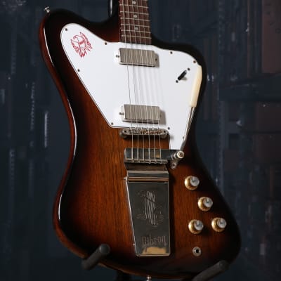 Gibson Custom 1965 Non-Reverse Firebird V With Maestro Vibrola  Vintage Sunburst (serial- 0405)