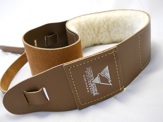 Silver eagle shop guitar strap