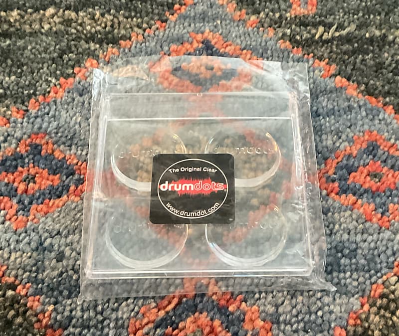 (MINT) Drumdots Original Drum Dampener 4-Pack DD4 image 1