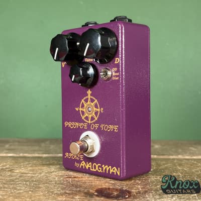 Analogman King of Tone V4 - Rare Gold with Purple Graphics - Red 