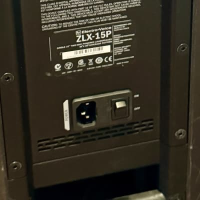 Electro-Voice ZLX-15P 15" 2-Way Powered Speaker 2010s - Black image 4