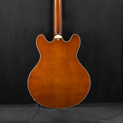 Eastman T186MX-GB All Solid Carved Series Thinline Goldburst image 6
