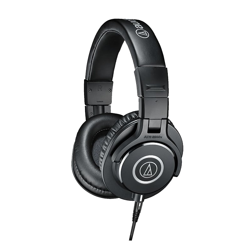 Audio-Technica ATH-M40x Professional Studio Monitor Headphones  			