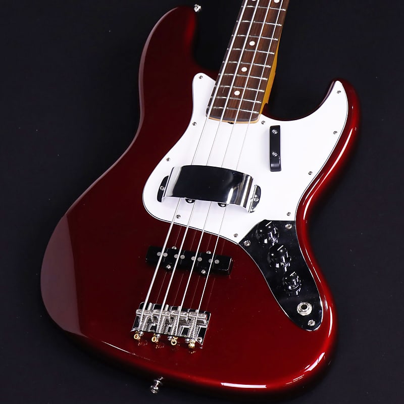 Fender Japan Jazz Bass JB62 75 MOD Old Candy Apple Red (S/N:RO52664) (08/07)