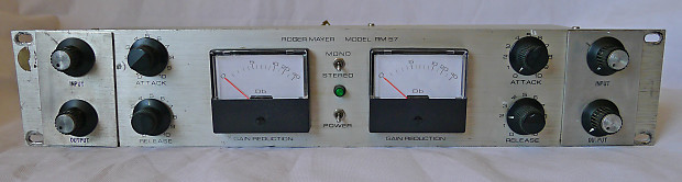 Crazy Rare Roger Mayer RM 57 Stereo Compressor From The | Reverb