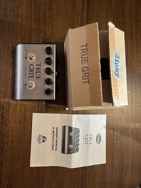 ギター ZINKY TRUE GRIT overdrive Zinky True Grit Pedal | Vintage Guitar® magazine