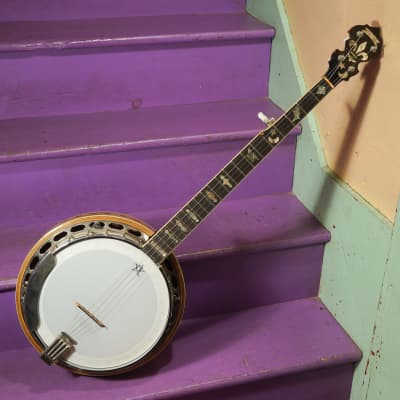1990 Bob Rock (Pennsylvania) RB-2 Archtop Mastertone-Style 5-String Resonator Banjo (VIDEO! Fresh Work, Ready) image 1