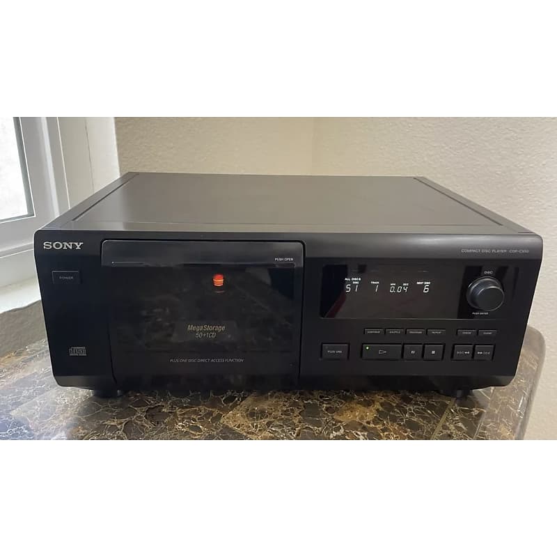 Tested Sony CDP-CX53 Mega Storage on sale 50+1 CD Changer Player Digital Optical Out