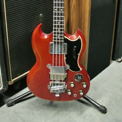 Gibson EB-3 1962 Cherry image 1