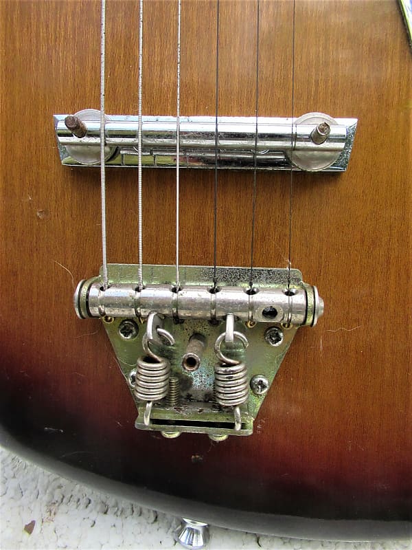 Telestar Zimgar Guitar, 1960's, Japan, Sunburst, Very Clean