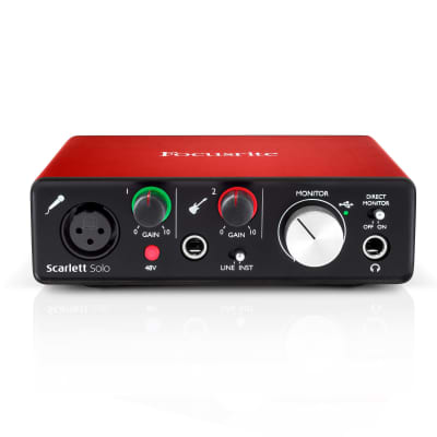 Focusrite Scarlett Solo 2nd Gen USB Audio Interface | Reverb