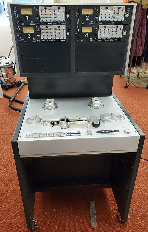 STUDER A80 VU MK IV 4 TRACK 1/4" REEL TO REEL TAPE MASTER Reverb