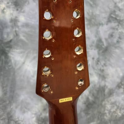Used 2005 Carlos Model 285 Korea Luthier Repair Project 12 String Guitar U-Fix As is Luthier Parts image 8