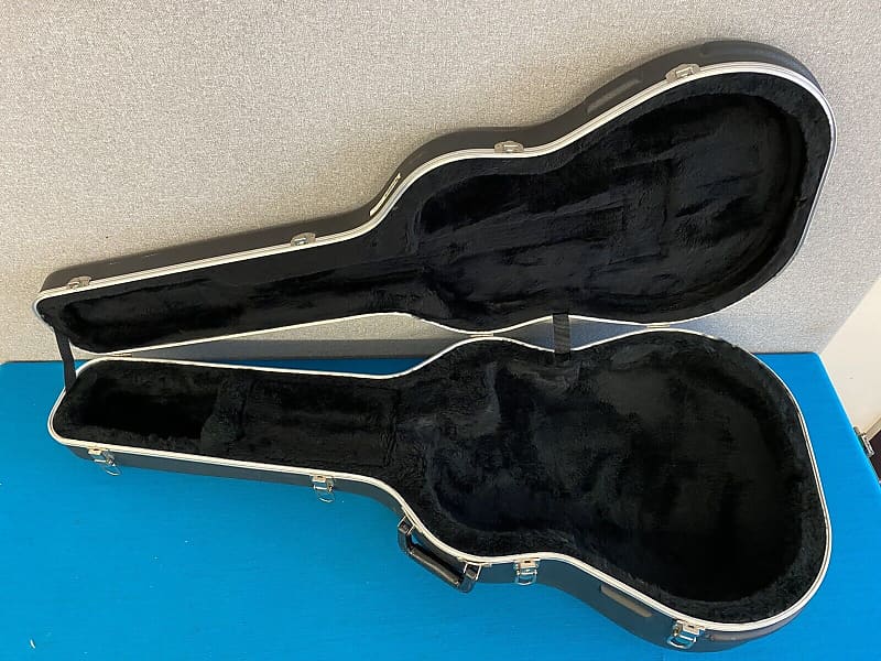 Ovation Acoustic Guitar Hard Case Molded - Super Shallow Body | Reverb