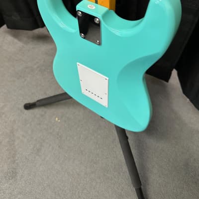 Oscar Schmidt by Washburn OS-300  "Strat Style" 2022 - Teal Blue 3 pickup with Maple Neck image 9