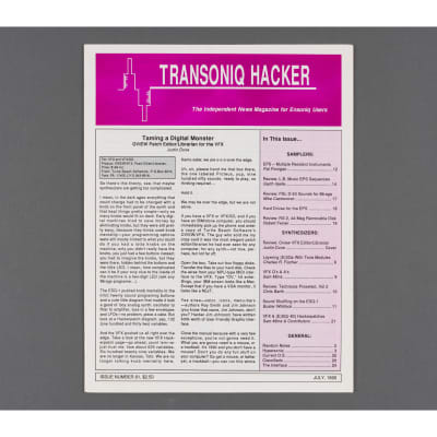 Transoniq Hacker Ensoniq User's Newsletter Issue #61