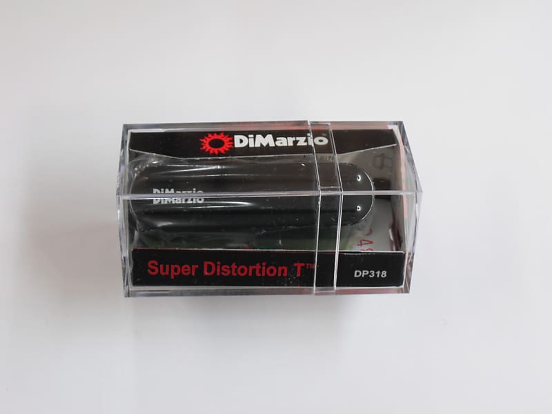 DiMarzio Super Distortion T Telecaster Bridge Pick-up Black DP 318 image 1