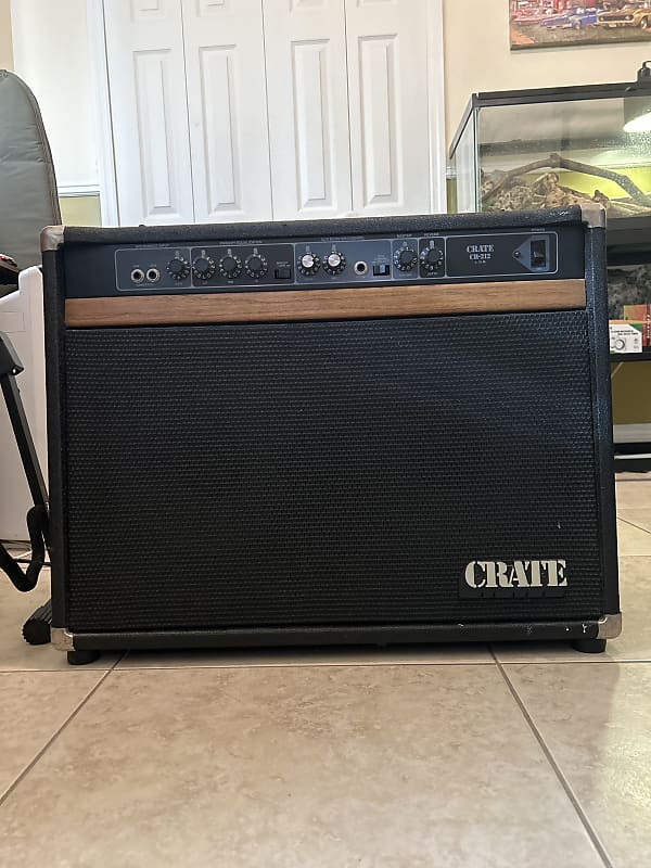 Crate CR-212 2x12 combo amp Late 90s early 2000s - Black | Reverb