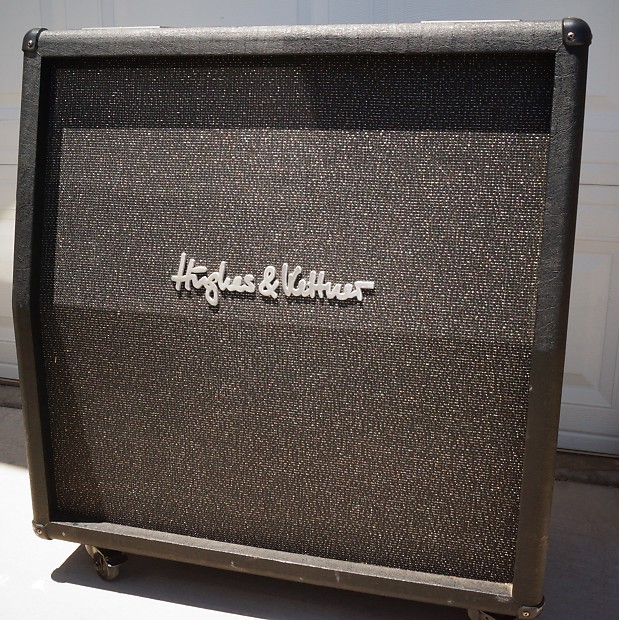 Hughes & Kettner SC412A Black 4x12 4-12 8 ohm guitar cabinet w/Celestion  Rockdriver 65s
