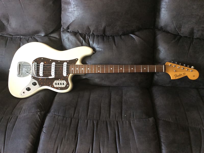 Fender Bass VI Made In Japan 2012 Olympic White | Reverb