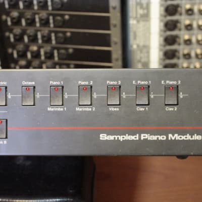 Vintage Classic Ensoniq 1980's Sampled Piano Module SPM-1 MIDI Rack Mount Studio Live Sound Synth  Unit image 3
