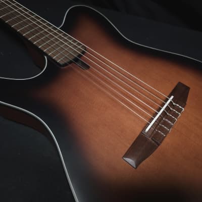 Ibanez FRH10NL Nylon-String Acoustic-Electric Left-Handed Guitar w/Non-Original Gig Bag image 12