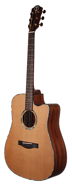 Teton STS205CENT Dreadnought with Electronics Natural image 1