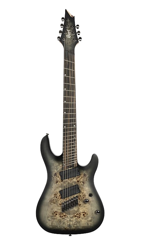 Cort KX507MSSDB KX Series Multi Scale 7 String Electric Guitar 2020s - Star Dust Black image 1