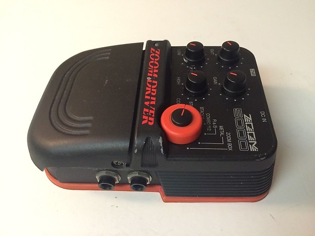 独特の素材 Zoom Driver 5000 Overdrive Distortion Rare Vintage Guitar ギター