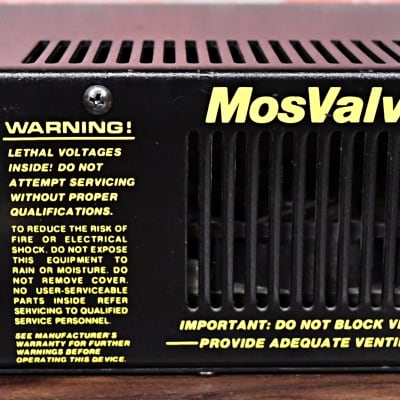 Tube Works MosValve MV 962 Rack Mounted Stereo Power Amp