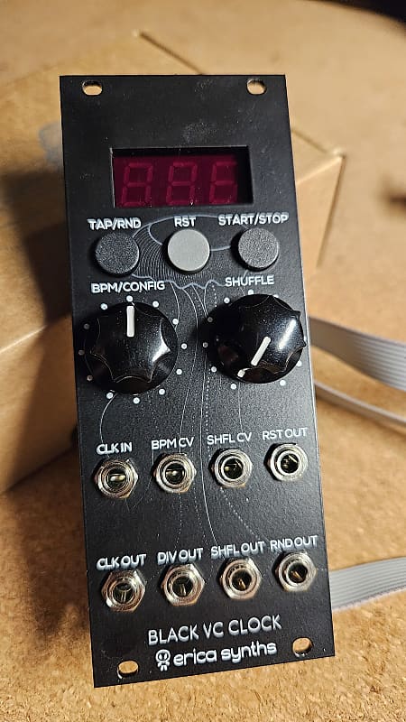 Erica Synths Black VC Clock V2